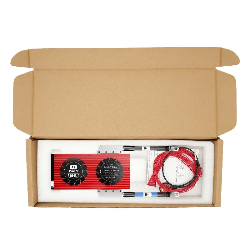 Daly 1A active balance 3-24s 30a-500a 12v/24v/48v/60v/72v lithium battery management system other pcb smart lifepo4 bms
