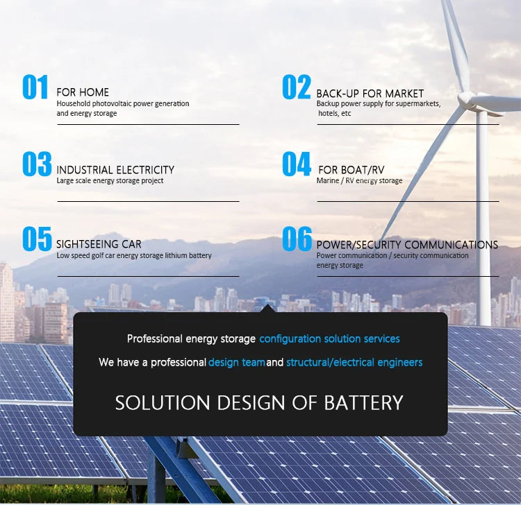 Lifepo4 48V 100Ah  200Ah 300Ah 400Ah  Lithium Ion Battery Energy Storage Battery