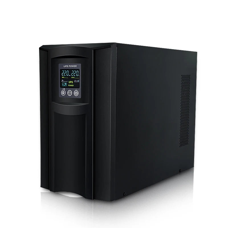HKIVI Ups Power Supply 1000va 2000va 3000va Online Ups Backup Power External Battery for Server Room Voltage Stabilization PRIME RJ SOLAR PH