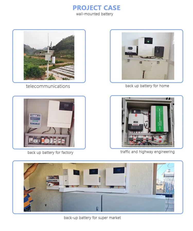 Lifepo4 48V 100Ah  200Ah 300Ah 400Ah  Lithium Ion Battery Energy Storage Battery