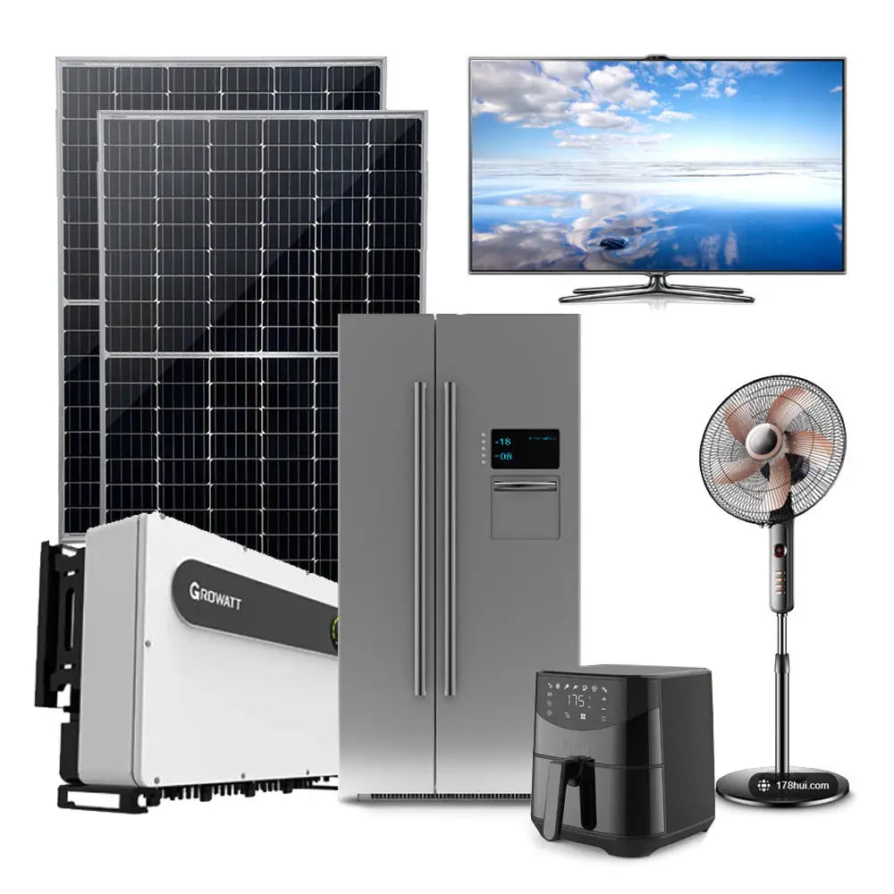5-30KW Off-Grid Monocrystalline Silicon Hybrid Inverter Solar Power System MPPT for Home Solar Energy (30-Year Warranty)
