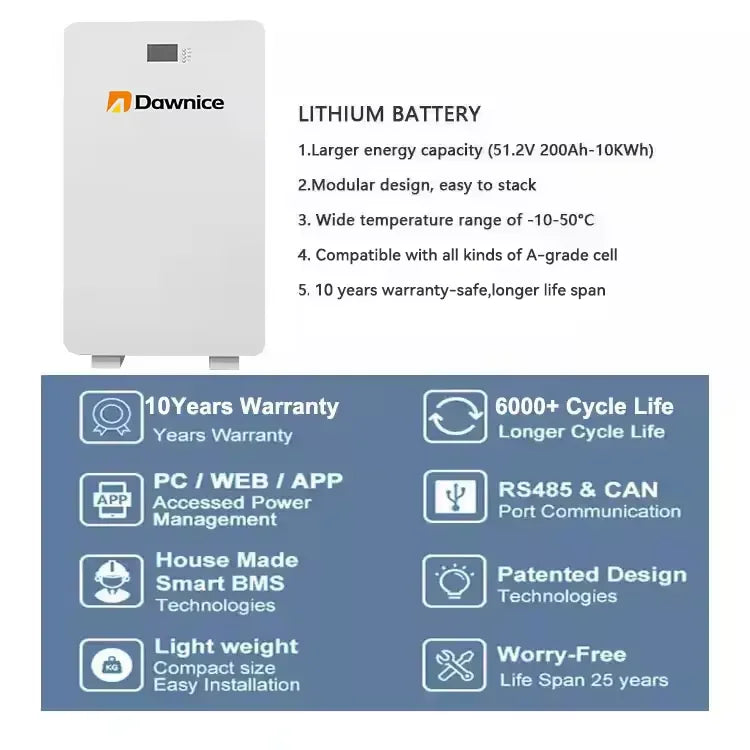 Hybrid Solar Energy Storage System Photovoltaic Panel Kit 5Kw 8Kw 10Kw 12Kw 20Kw Off Grid Battery PV Solar Power Systems