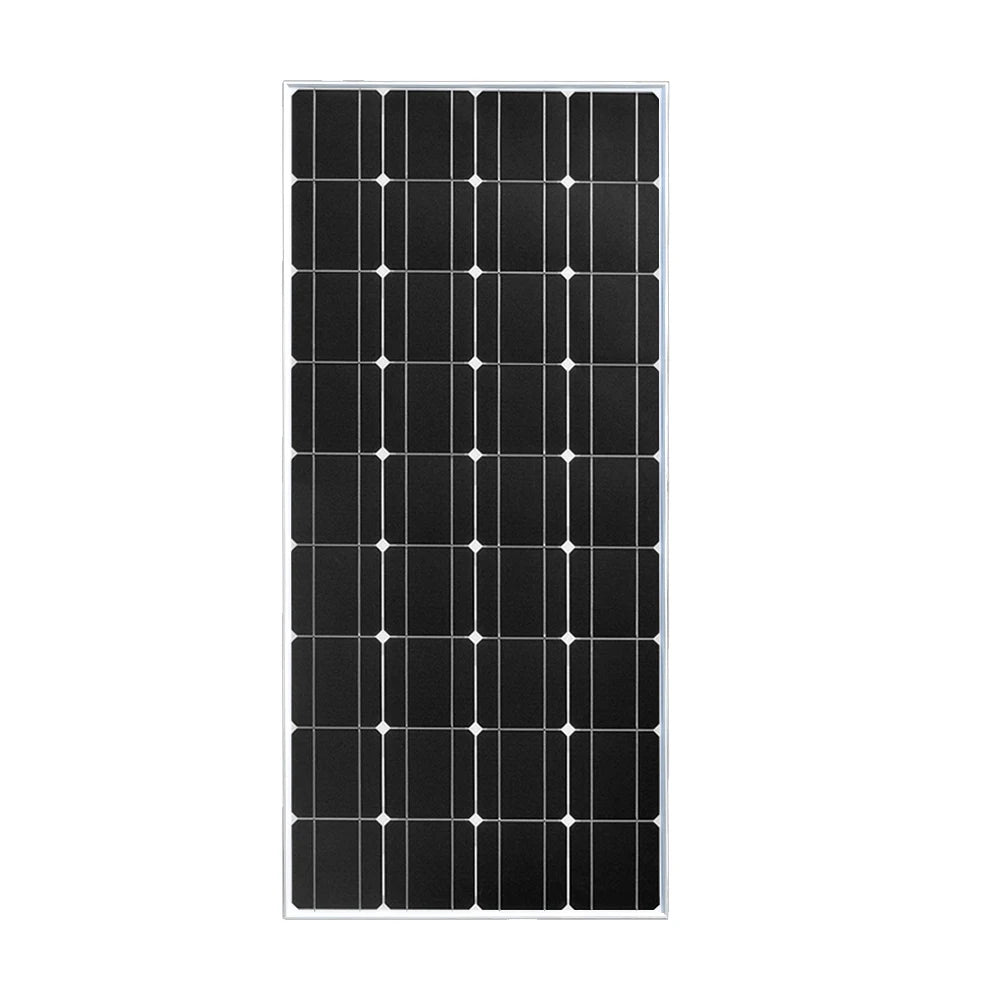 BOGUANG 150W 18V Lightweight Solar Panel Module PV Power Cell 12V Battery Charging Boat Caravan Grid Off-Grid CE FCC RoHS WEEE