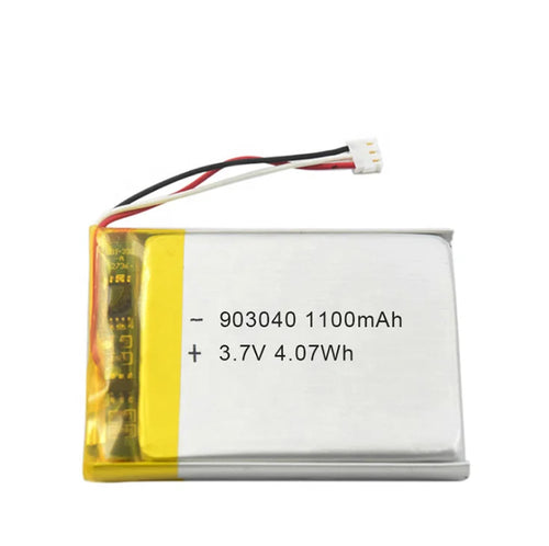 1100mAh Lipo Rechargeable Lithium Polymer Battery Pack 903040 093040 3.7V Lithium Ion Batteries for Product Category PRIME RJ SOLAR PH