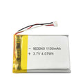 1100mAh Lipo Rechargeable Lithium Polymer Battery Pack 903040 093040 3.7V Lithium Ion Batteries for Product Category