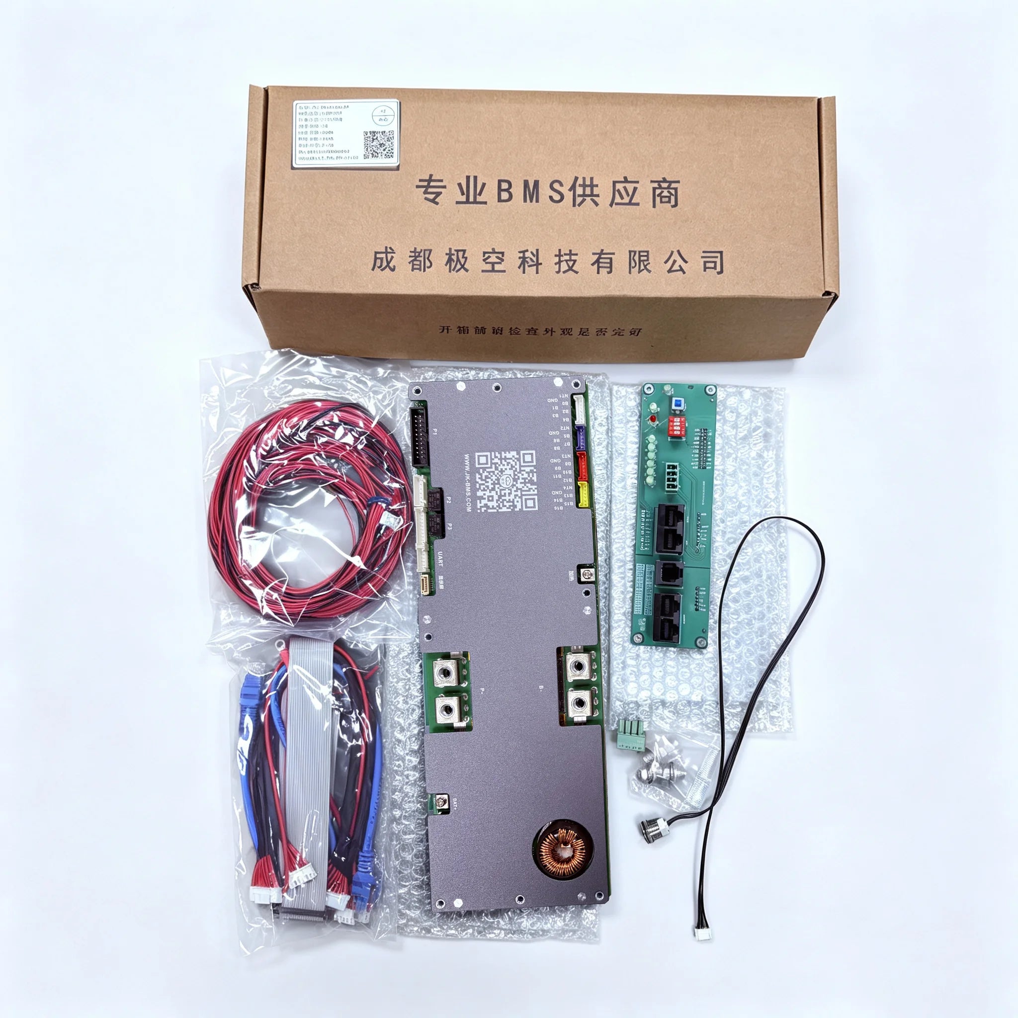 Jikong Energy Storage 48V JK Inverter BMS V19 200A JKBMS Lifepo4 16S Metal Core PCB with High Energy Storage Capacity