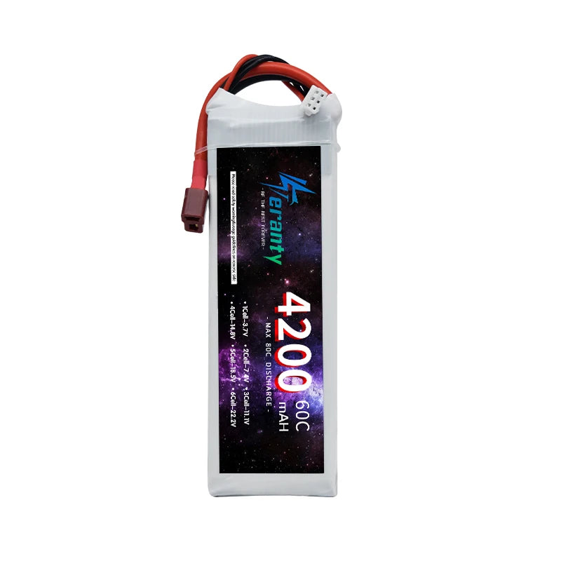 2S 7.4V Lipo Battery 1500MAH-10400MAH With T/XT60/XT90 Connector for FPV Frame RC Helicopter Plane Car Accessories 7.4V Battery