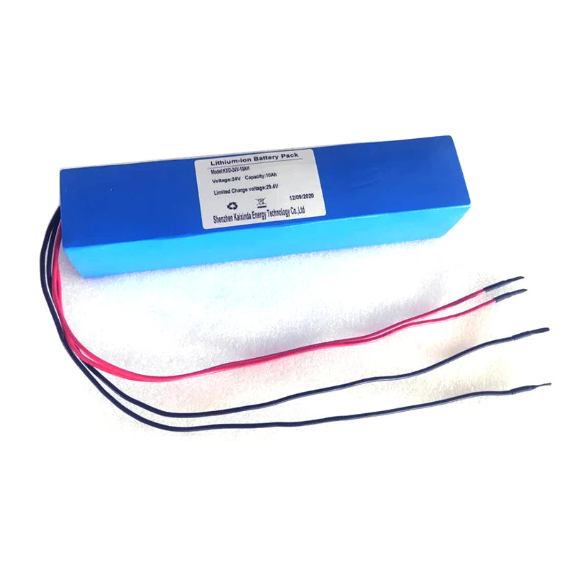 18650 7S4P 7S5P 10000mAh 24v 10ah Li Ion Battery Pack Lithium Ion Battery for Electric Bike