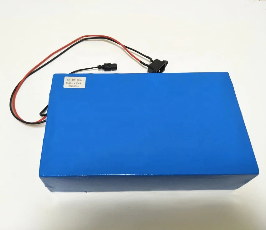 48V 20Ah 18650 13S8P Rechargeable Lithium Ion Battery Pack with Bms
