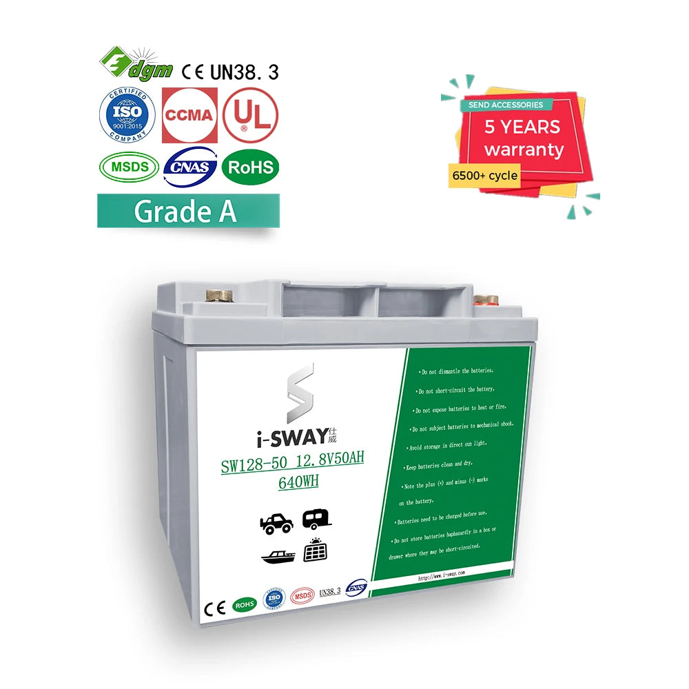 Lifepo4 Battery Solution Wholesale 12 Volt 12v 24v 100ah 200ah 30 kwh 50 kwh 100 kwh Solar Lithium Battery Rechargeable Pack