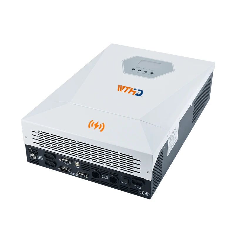 WTHD 3KW AC Solar Inverter Pure Sine Wave 100A 500VDC off Grid 24V MPPT Hybrid Single >94% Efficiency 4200W Max PV Input PRIME RJ SOLAR PH
