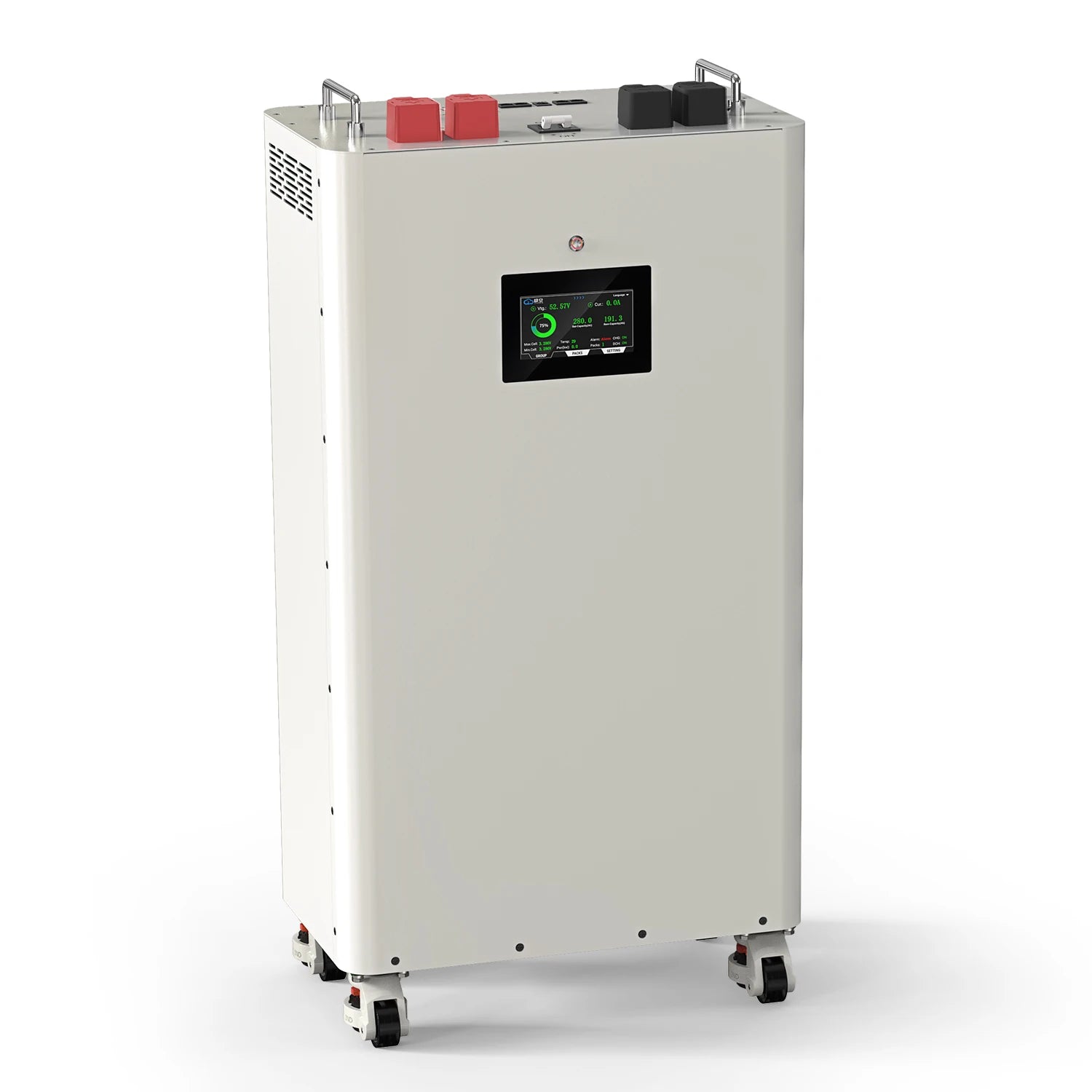 Poland Warehouse 51.2V 48V 16S Durable Metal Battery Box Energy System with JK V19 BMS Heating Pad 16KWh for Home Use