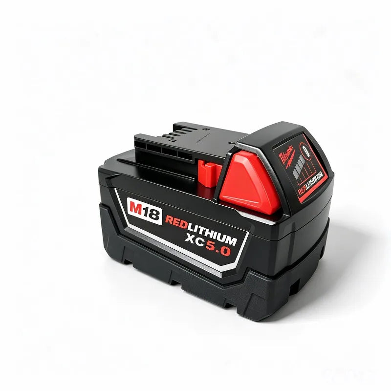 Milwau Genuine Replacement XC 5.0Ah Battery Compatible with Milwaukee Series Tools, Angle Grinders, Impact Wrenches