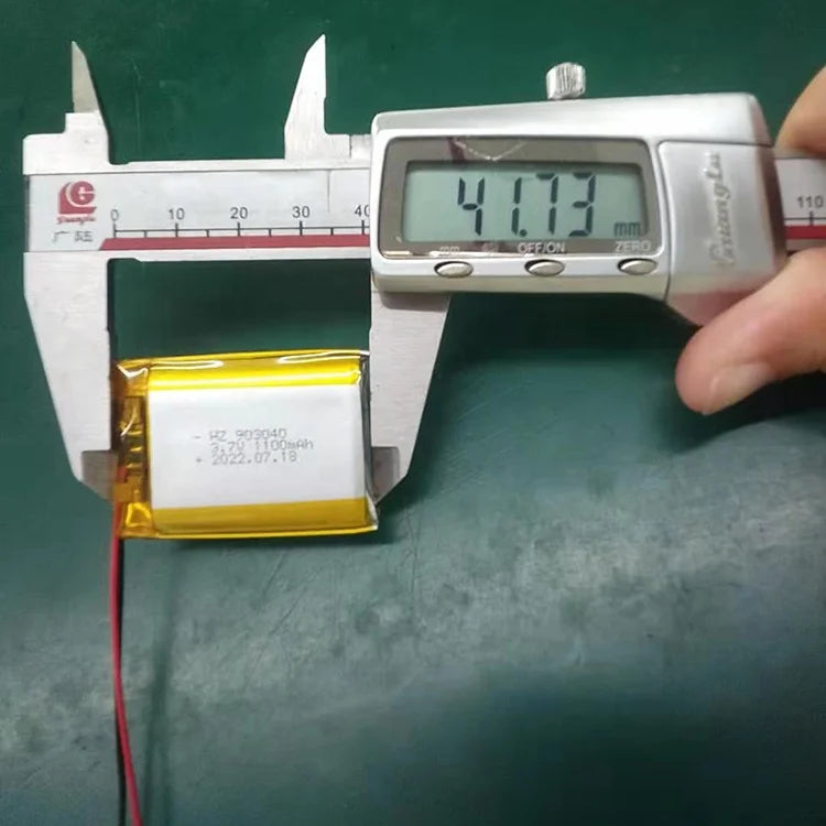 1100mAh Lipo Rechargeable Lithium Polymer Battery Pack 903040 093040 3.7V Lithium Ion Batteries for Product Category PRIME RJ SOLAR PH