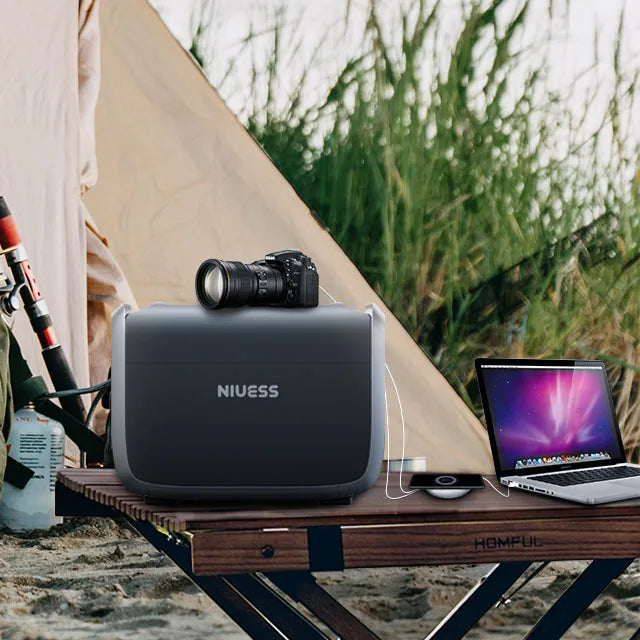 NIUESS 2024 New Arrival Portable Energy Storage Portable Power Stations 1000W 2000w 3000w Lithium Iron Battery