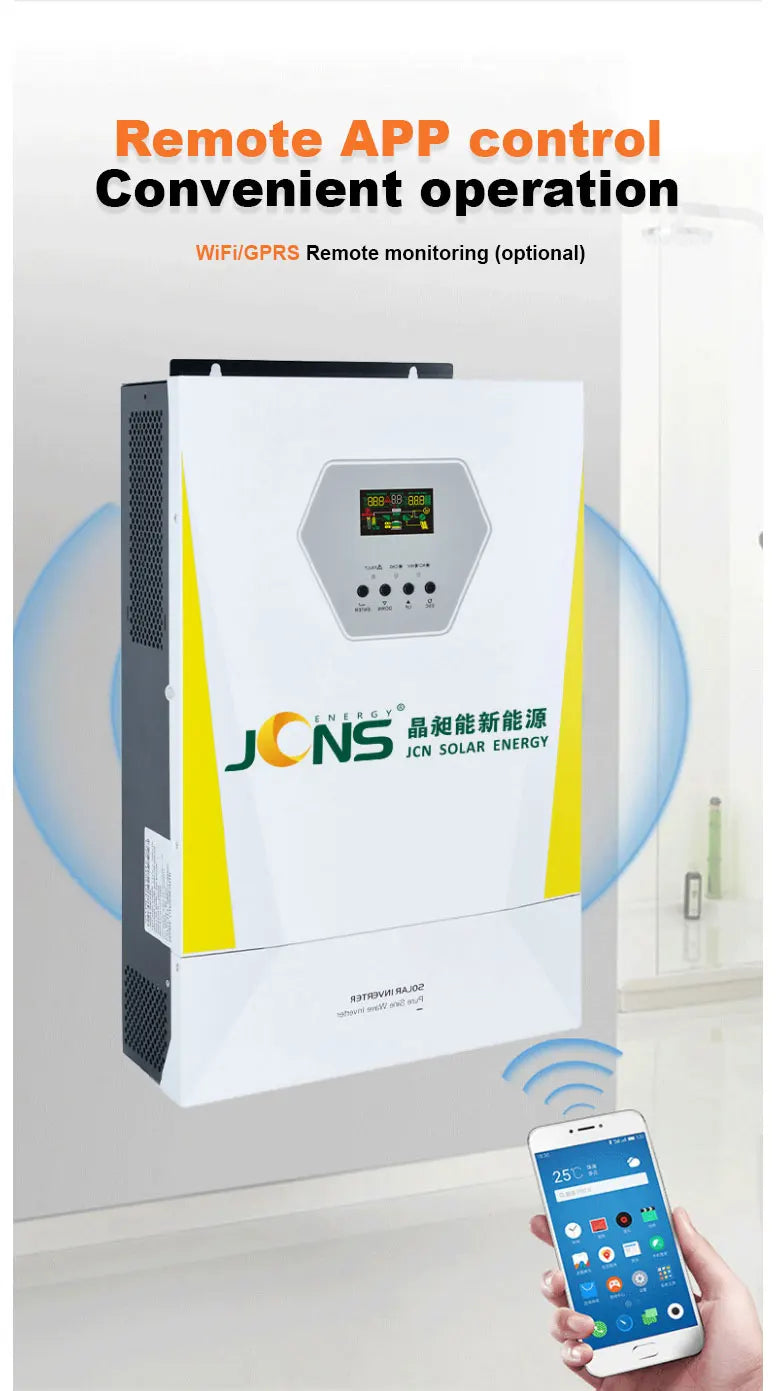 Xingzhijie Portable Inverter Solar Panel Ongrid Off Grid Power Inverter 3000/3600W Jcns Hibrid Solar Inverter 3kw/3.6kw