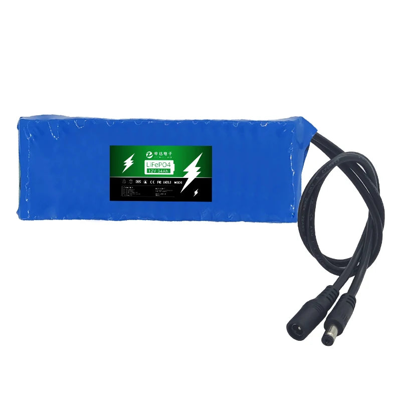 ZD 36V 20AH Li-ion Battery Pack PO4 E-Bike Battery for E-Scooter for Consumer Electronics Home Appliances Safety-Certified