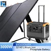 2016Wh 3.2V Portable Station Pure Sine Wave Inverter MPPT Solar Charging Solar Panel Compatible for Outdoor Emergency Energy
