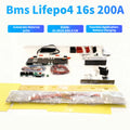 EU PL Stock Grade LF280K 48V 280AH/300AH DIY 15kWh Solar Energy Storage JK PB2A16S20P 200A BMS LiFePO4 Metal 16S Battery Box LCD
