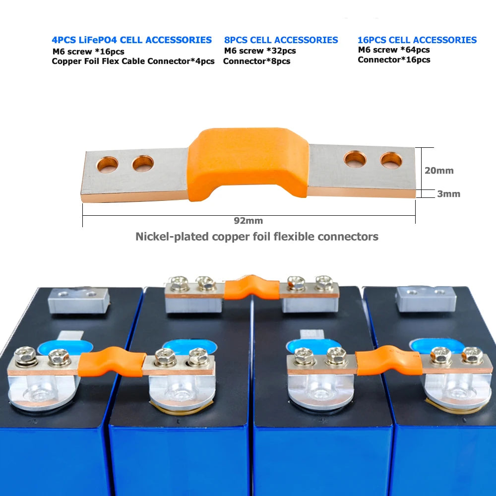 EU Stock 3.2V LFP LF280K 280Ah 320Ah 302Ah 340Ah 230Ah 200Ah 150Ah 120Ah 100Ah LiFePO4 Higee Battery Cell for Energy Storage
