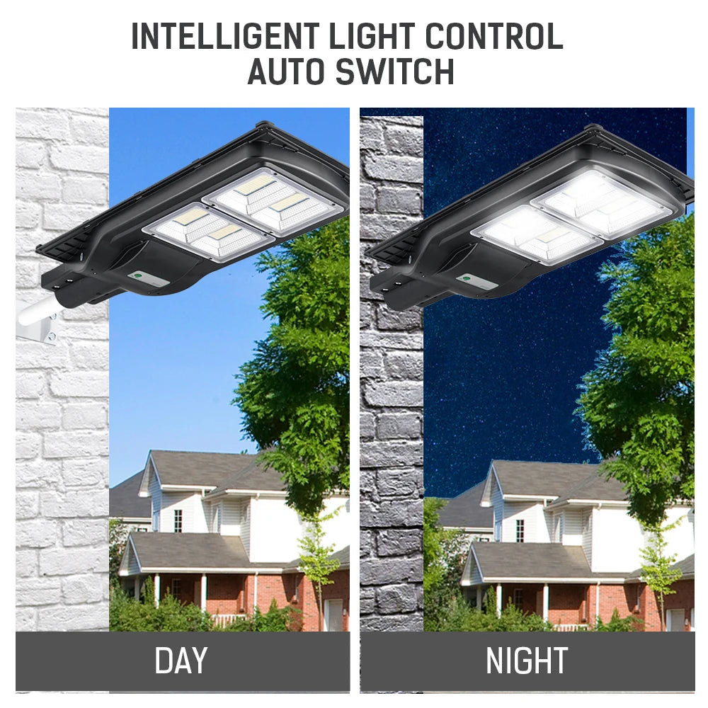 NEW Radar Induction Light Control Solar Powered Garden Lamp 60W/120W/180W240W LED Flood Light Outdoor Solar Led Street Lights