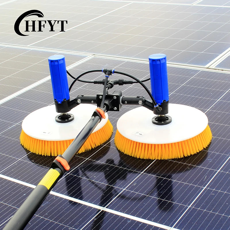 Solar Panel Cleaner Brushes and ,,Window Glass Cleaning Brush Kit ,s,photovoltaic Cleaning Machine Equipment Tool System