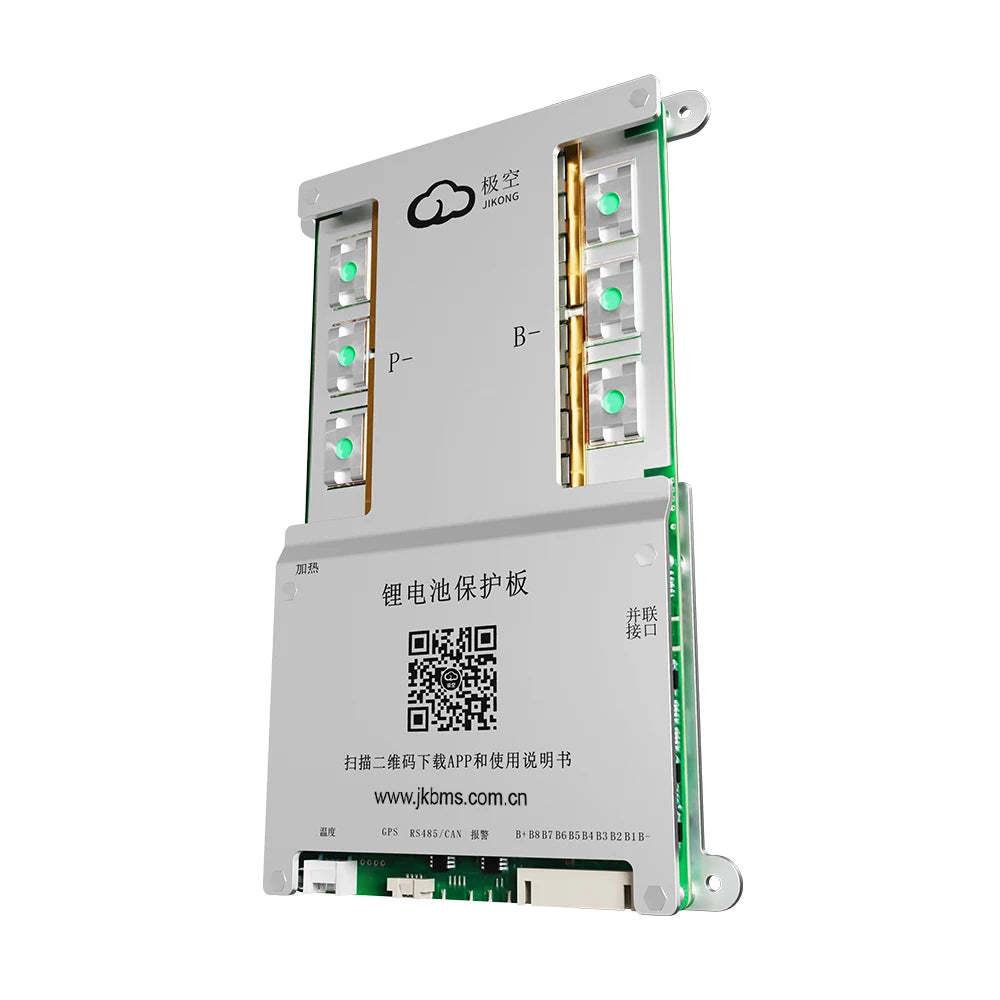 JIKONG 8-24S BMS JK Smart BMS with 2A Active Balance Current Li-Ion Lto Battery Pack BMS Lifepo4 24S 72V