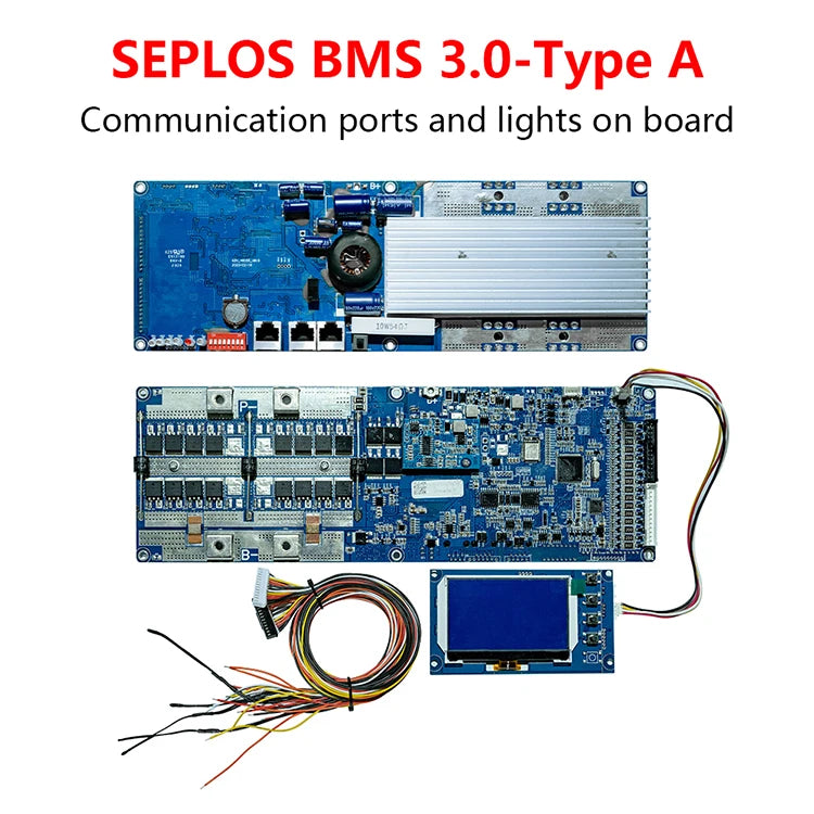 For 3.0 BMS 150Ah CE Certified 48V 15S/16S Lithium-ion Battery Packs with Circuit Protection for Home Energy Storage