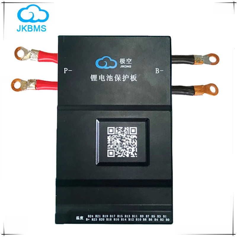 JK BMS Smart with Bluetooth for Lifepo4 Battery Li-ion Battery LTO Battery with Active Balancer 4S 16S 24S for Energy Storage