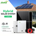 Jinko Solar Panels Hybrid Solar Energy Storage System 20KW 30Kw Off Grid Hybrid Solar Energy Power System Kit Solaire For Home PRIME RJ SOLAR PH