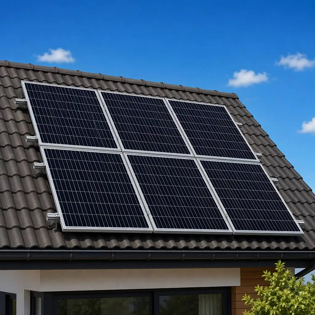 20W-300W 18V N-Type TOPCon Bifacial Mono Panel 36 Cell 12BB Dual Glass Slim Design Rooftop Farm RV Greenhouse Off-Grid