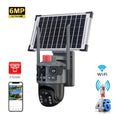 BAITIAN 4/6MP Ultra HD Home Security Camera Solar-Powered 360-Degree Rotatable Wi-Fi/4G Remote Access CMOS Sensor Cloud Storage