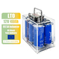 EU Stock Fast Delivery LTO Rechargeable Battery Pack 12V 40Ah LTO 6S 40A Battery for Car Audio 10C High Rate Discharge