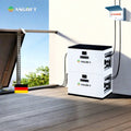 EU Stock 3.8kWh 2.4kW Hybrid Inverter Solar System Home LCD Screen Balcony Energy Storage Plug and Play Lifepo4 Battery Systems PRIME RJ SOLAR PH