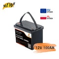 Marine RV 12v Volt Lithium Ion Batteries Supplier Lifepo4 Battery 12v 100ah