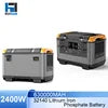 2016Wh 3.2V Portable Station Pure Sine Wave Inverter MPPT Solar Charging Solar Panel Compatible for Outdoor Emergency Energy