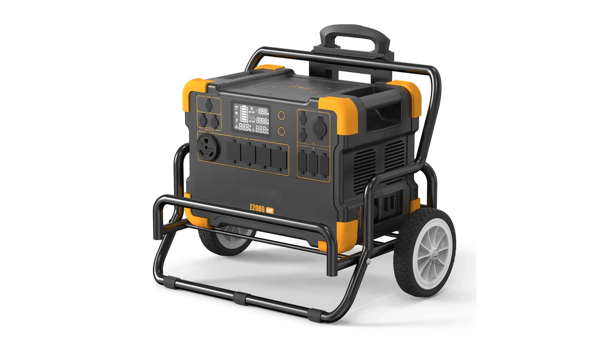 2000W  1920WH Power Station Solar Energy Facts Solar Inverter with Inbuilt Lithium Battery Renewable Energy Management PRIME RJ SOLAR PH