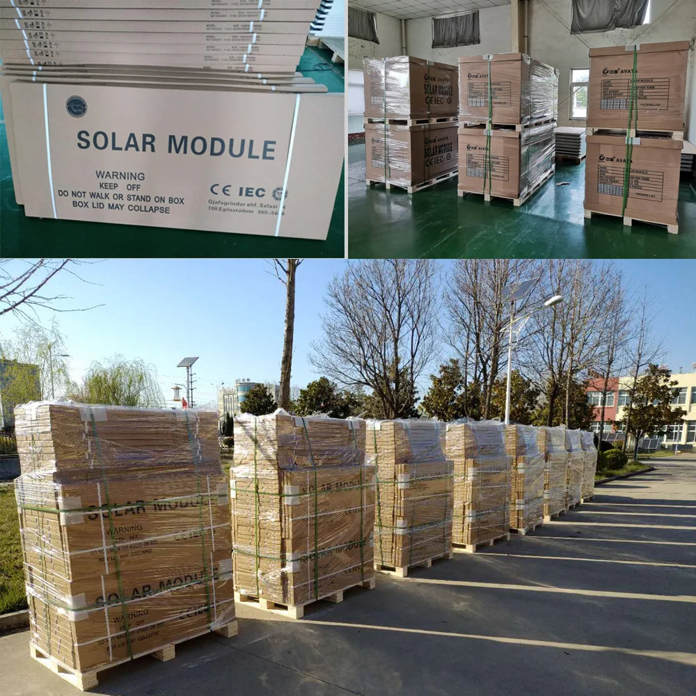 Solar Panel 125W 250W Flexible Panel Solar Monocrystalline Cell Power Station 12V Battery Charge For Camping Boat RV