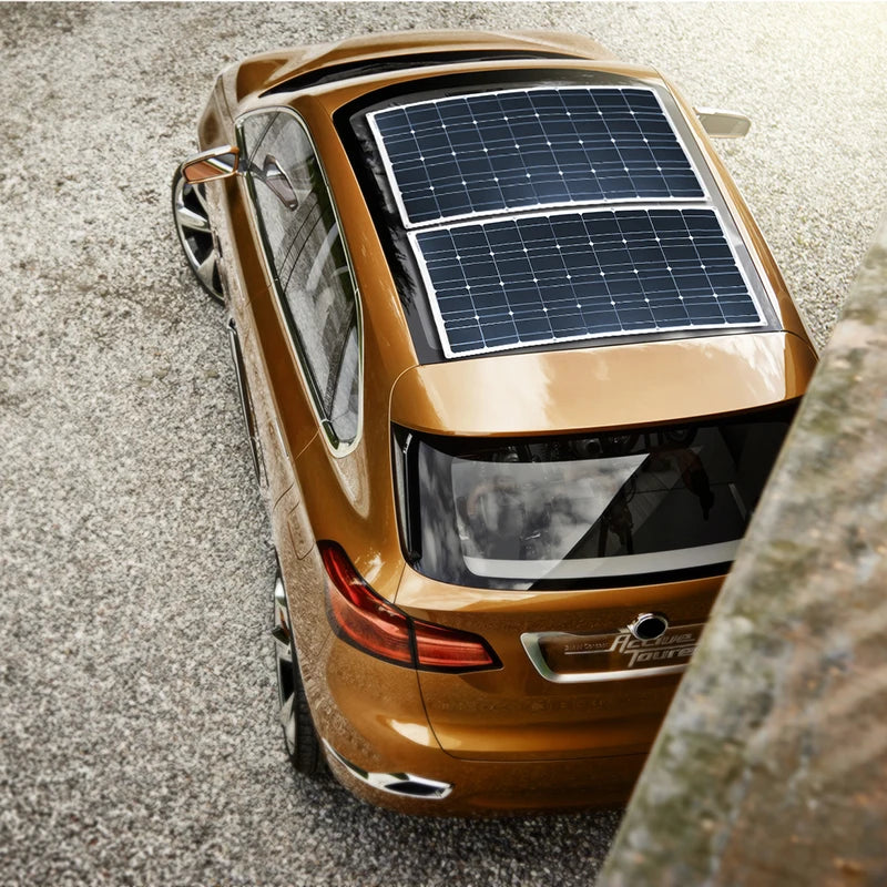 4PCS 12V 100W Flexible Mono Solar Panel for Car Battery  Boat  Home 200w 400w  1000w Solar System Dokio PRIME RJ SOLAR PH