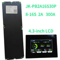 V19 JK BMS 16s20p+LCD LiFePO4 Battery Management System 100A 150A 200A 300A JK-PB2A16S30P V19 LCD