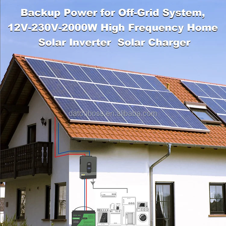 2023 Hot Sale 24v Solar Panel Inverter with Battery for Home Use Hybrid Solar Inverter Exclusively for Ukraine