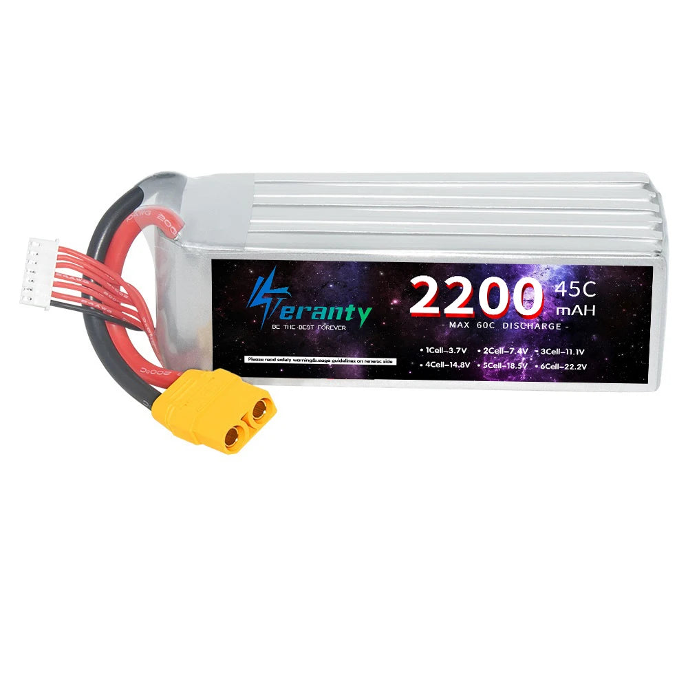6S 22.2V Lipo Battery 1500mAh 2200mAh 3000mAh 4200mAh 5200mAh 6000mAh 7200mAh 8500mAh 10400mAh for RC Car Boat Airplane Parts PRIME RJ SOLAR PH