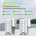 Solar Battery Home Factory System 614V 60KWH 96KWH 172KWH 192KWH High Voltage Rechargeable LiFePO4 Battery Cabinet CATL BYD Cell PRIME RJ SOLAR PH