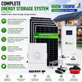 Complete 3000w 4000w 5000w 6kw 6000w Solar System Kit Hybrid 6KVA Solar Panel Kit for Home Use Photovoltaic Power System PRIME RJ SOLAR PH