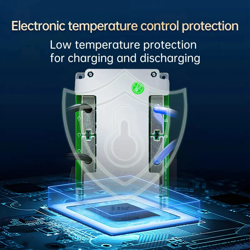 JBD ZP20S006 Hardware BMS 3.2V LFP 3.7V NMC 60V 72V Battery 120A BMS 60A 80A 100A 150A Lifepo4 BMS For Lithium Ion Battery Pack