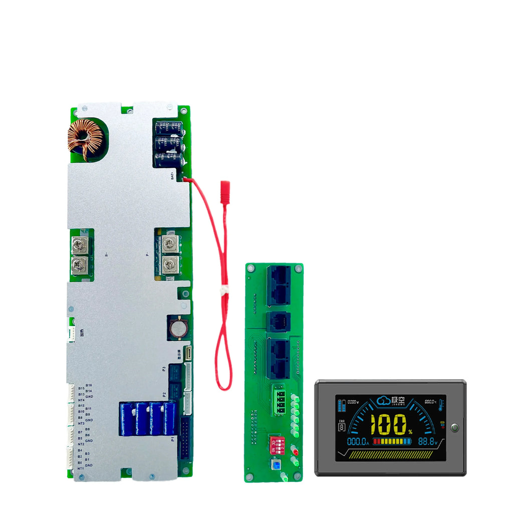 PB1A16S10P Smart Bms Lifepo4/Li-ion/LTO Inverter Connection JK BMS 8S 16S 24V 48V 100A 150A 200A Family Energy Storage Bms