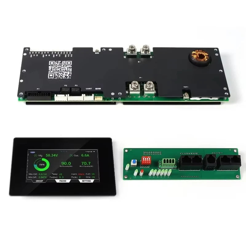 EU Stock JKBMS PB2A16S20P 16S 48V 200A Energy Storage Inverter BMS V19 Free Shipping