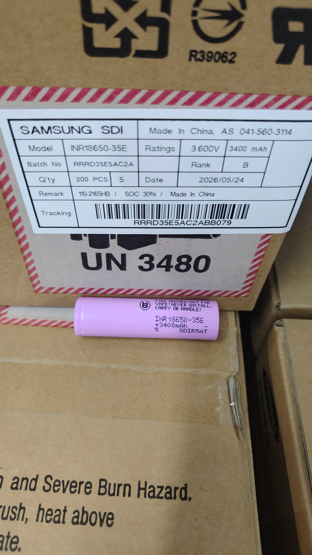 Lishen 21700 4000mAh 10C High Rate Battery Cell Cylindrical Round Battery UN38.3 IEC62133 4500mAh