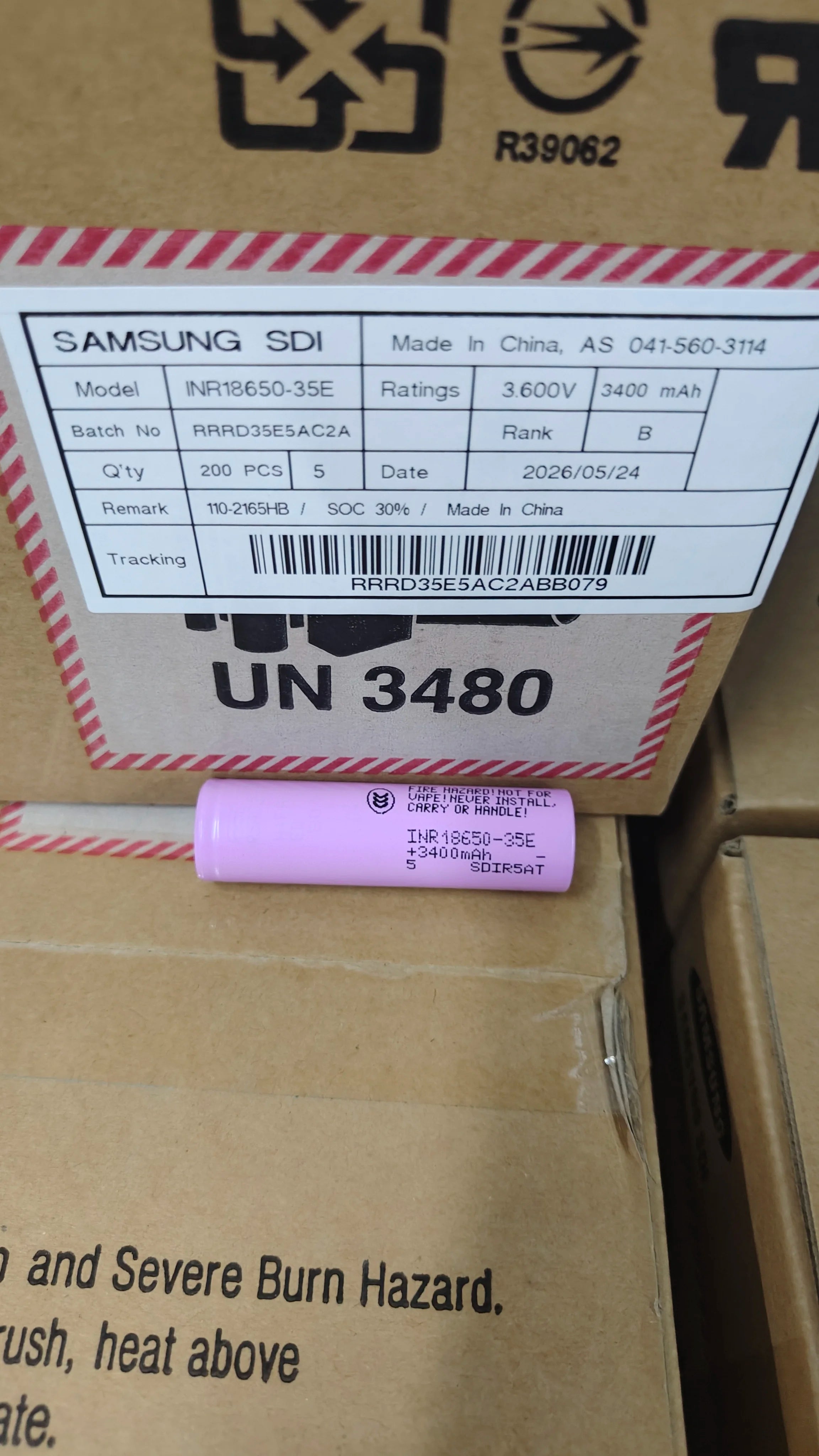 Lishen 21700 4000mAh 10C High Rate Battery Cell Cylindrical Round Battery UN38.3 IEC62133 4500mAh