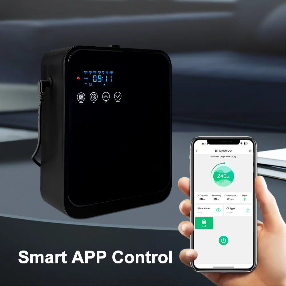 Top Ranking Aromatech Electric Plastic Two Fluid Smart App Hotel Air Freshener Waterless Fragrance Oil Household Use PRIME RJ SOLAR PH
